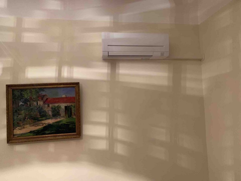 Pose climatiseur réversible  MITSUBISHI à AIX EN PROVENCE