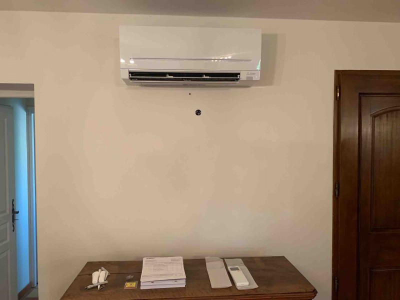 Pose d’un ensemble multi-split Mitsubishi Performances énergétiques A++ à Aix-en-Provence