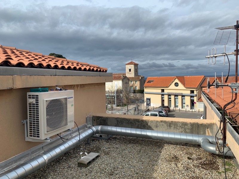 Pose climatiseur PANASONIC à la mairie de BOUC BEL AIR
