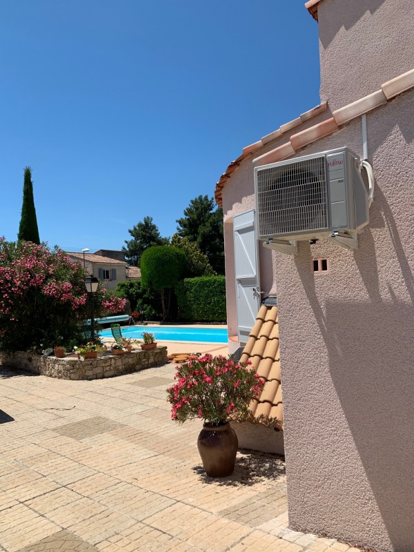 Solelec provence a réalisé la pose d’un climatiseur Atlantic Takao M2 à Cabriés