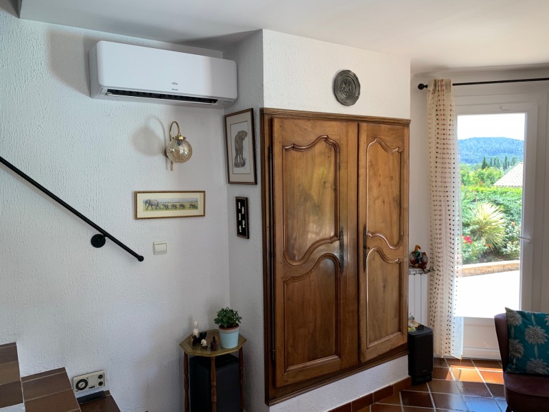 Solelec provence a réalisé la pose d’un climatiseur Atlantic Takao M2 à Cabriés