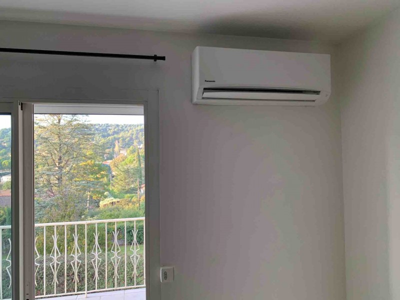 solelec Provence a réalisé la pose et mise en service d’un groupe multi-split Panasonic à bouc bel air