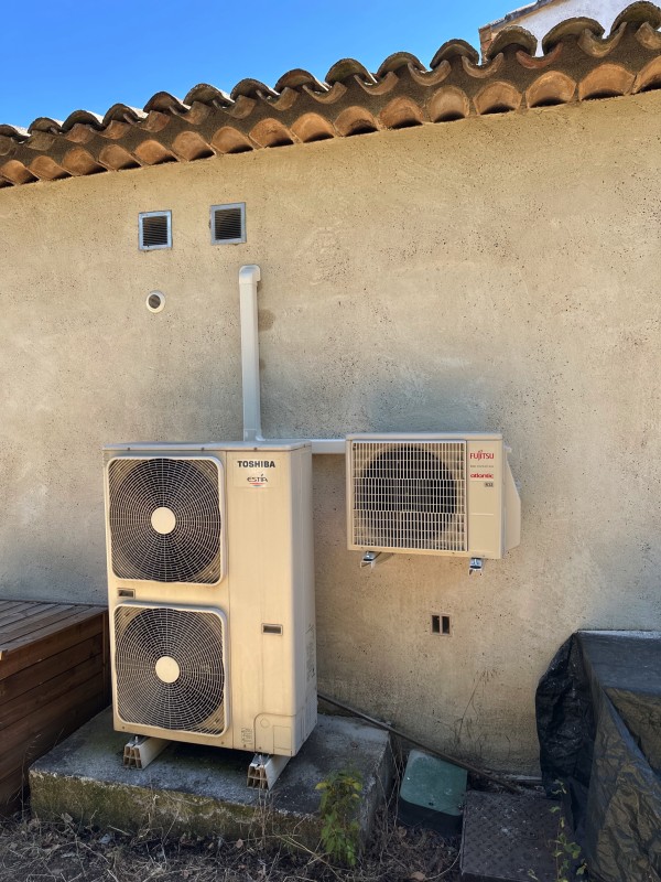 Pose climatisation ATLANTIC à Meyreuil dans la région Aixoise