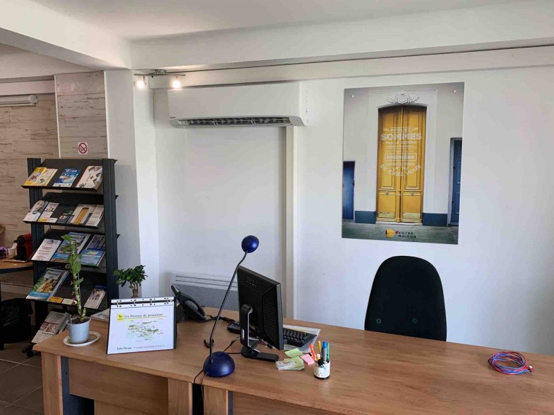 pose climatiseur Panasonic à l’agence Votre Maison BOUC BEL AIR