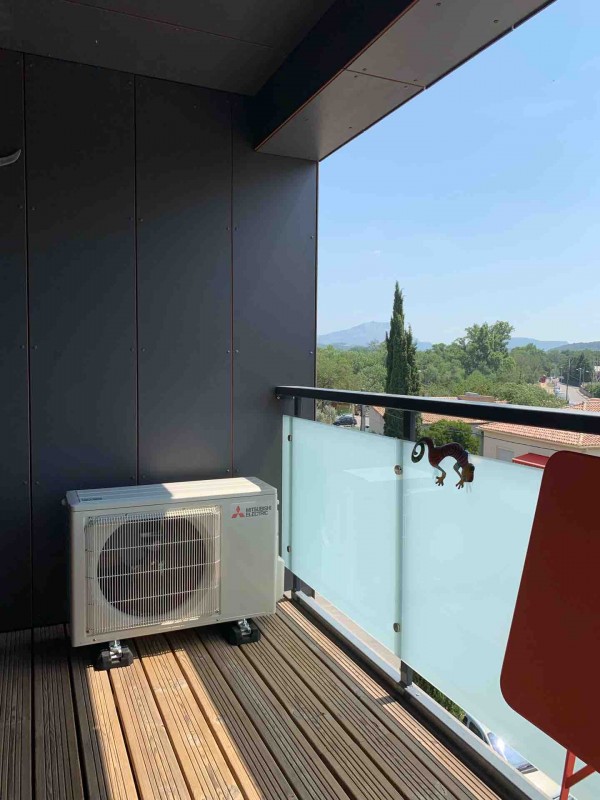 pose climatiseur Mitsubishi à Aix En Provence