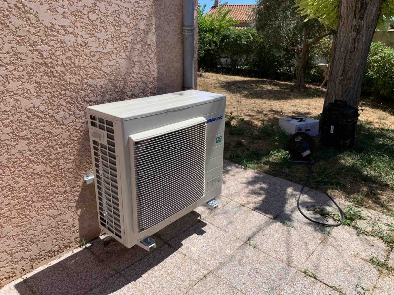 pose d’un climatiseur multi split PANASONIC à VITROLLES